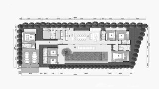 Планировка виллы 6 спален в ЖК The Shann Villas Phuket № 11006